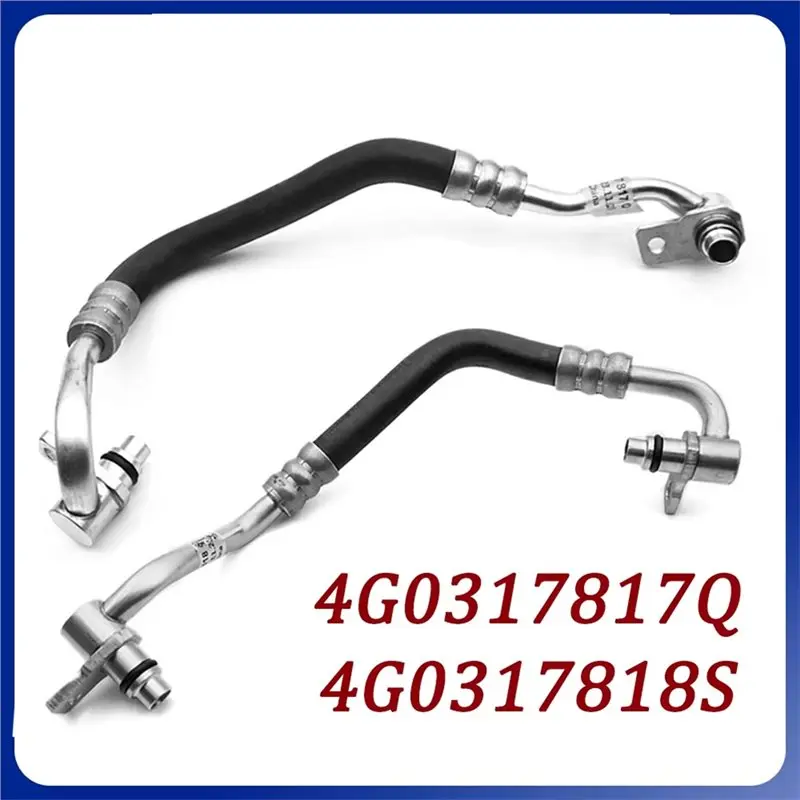 خرطوم أنابيب ضغط الزيت لمبرد ناقل الحركة 4G0317817Q 4G0317818S لـ A6 S6 A6 Allroad Quattro A7 Sportback