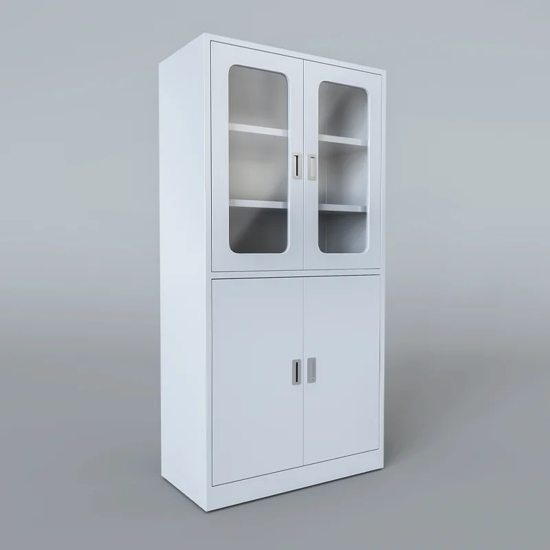 High Quality Glass Door Laboratory Storage Cabinet for Schools for Chemical Storage