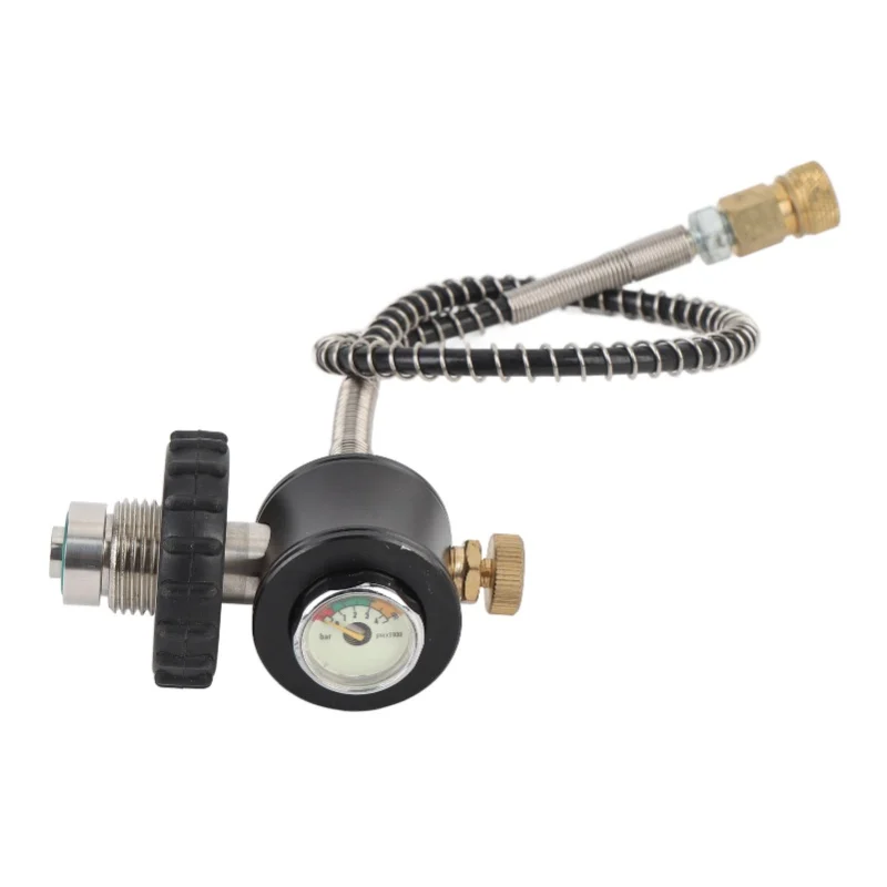 

Адаптер для газовых баллонов из нержавеющей стали DIN, переходник для заправки больших баллонов на малые, для подводного снаряжения