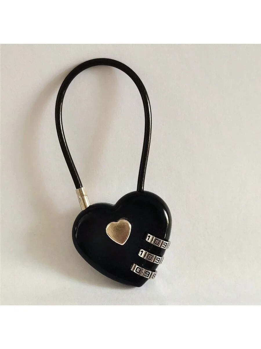 Çok fonksiyonlu akıllı kalp kilidi çinko alaşım bavul bagaj çantası şifre anahtar anti-hırsızlık kilit TSA Set kendi kombinasyonu Lugg