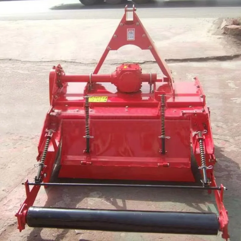 Combined Tractor Rotary Tiller Ridger Farm Bed Maker Ridging Machine Farm Seedbed Former