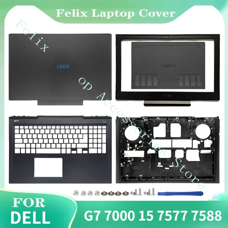 New  For DELL G7 7577 7588  05H0F0 Laptop LCD Back Cover Front Bezel Palmrest Door Cover A B C D E Shell