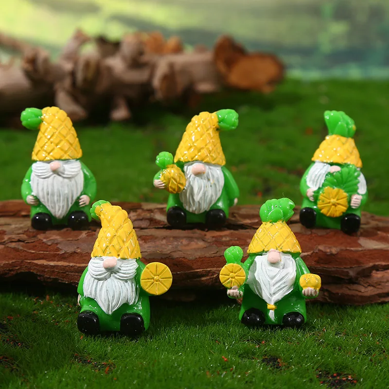 Creative Christmas Santa Claus Ornament Set - Mini Scene Decor Props Tabletop Photo Backdrop Festive Atmosphere Gift Handmade