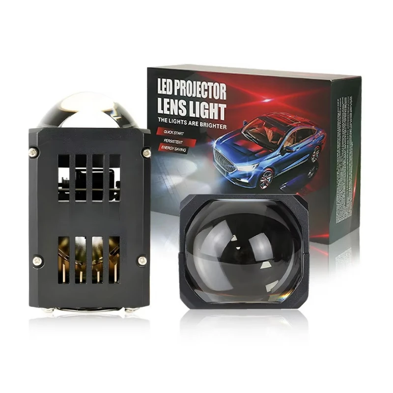 

K117 40 Вт Мини-светодиодный объектив проектора 1,8-дюймовый водонепроницаемый противотуманный фонарь с дальним ближним светом, специальный автомобильный фонарь для всех автомобилей