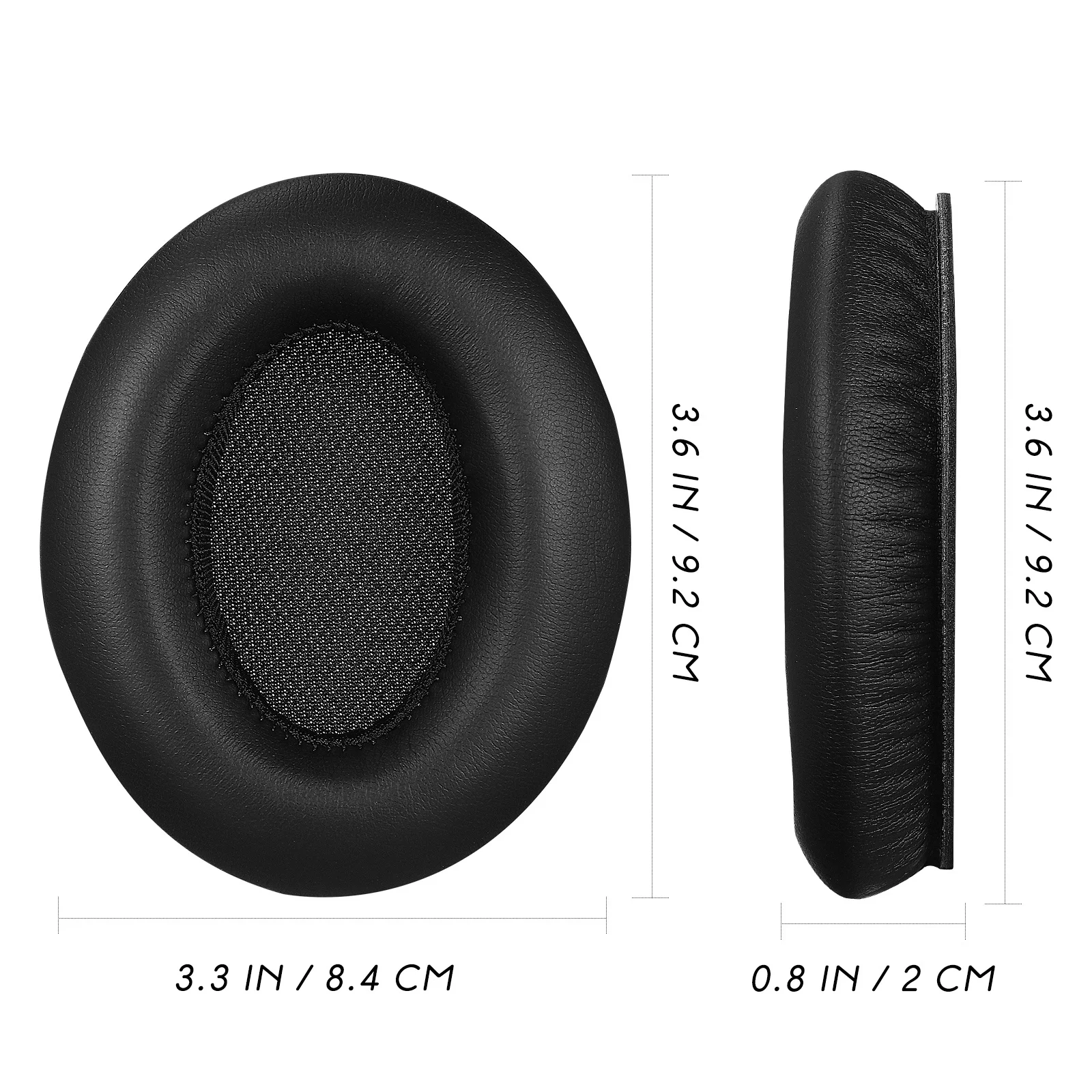 1 paio di cuscinetti auricolari per cuffie cuscinetti di ricambio cuscini riduzione del rumore cuffie coperture cuscinetti professionali per on-ear