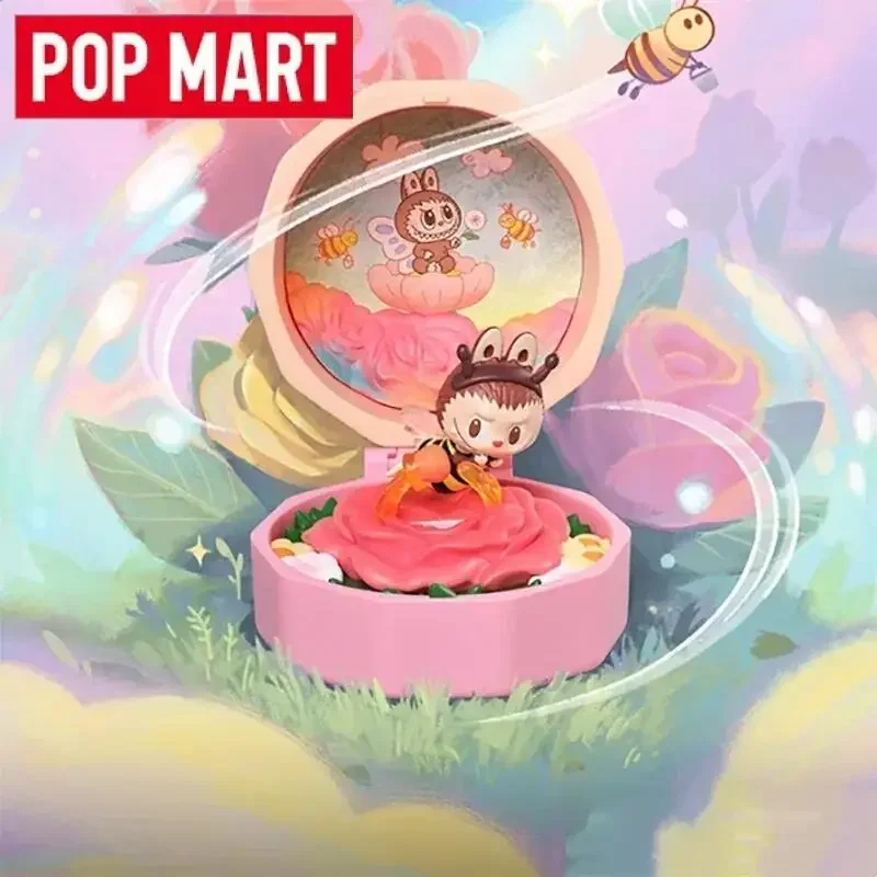 البوب مارت رومانسية حلقة صندوق سلسلة 4 المشهد مجموعة صندوق أعمى اللعب الدمى نموذج سطح المكتب مفاجأة صندوق غامض Kawaii أنيمي عمل الشكل #5