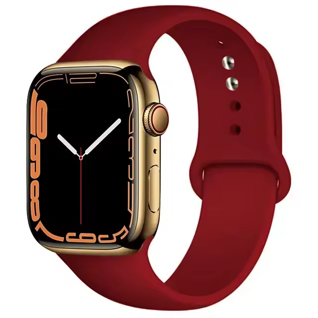 Silicone Band For Apple Watch straps 49mm 40mm 44 mm 45mm 46mm 42mm 41mm 38mm sports bracelet iWatch series 10 9 8 3 SE ultra 2 - Image 23