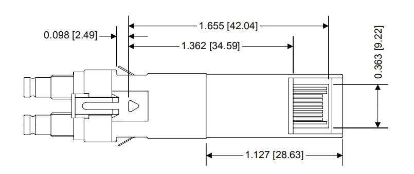 Transceptor de cobre Teridian STM1E-SFPxx 155Mbps em estoque