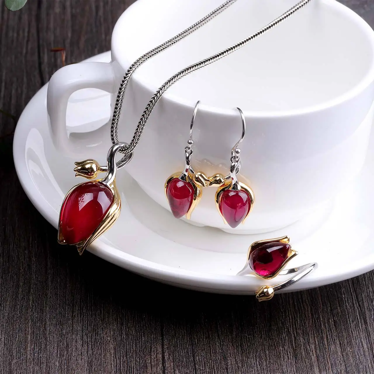 pendientes-de-plata-de-ley-s925-hechos-a-mano-con-bano-de-oro-diseno-de-tulipan-con-corindon-rojo-joyeria-de-plata-pura-pa