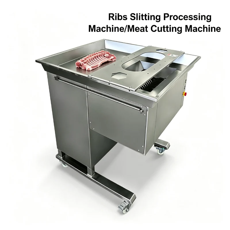 Automatic Commercial Bone Cutting Machine Electric Fresh Meat Bone Cutter For Pork Ribs Chicken Duck Fish Mutton