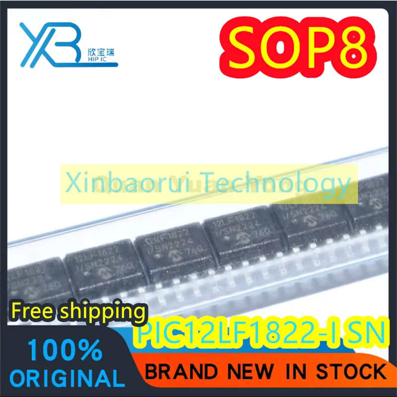 

(5/50pieces) PIC12LF1822-I/SN PIC12LF1822 12LF1822 SMD SOP8 Flash 8-bit microcontroller PIC microcontroller new Free shipping