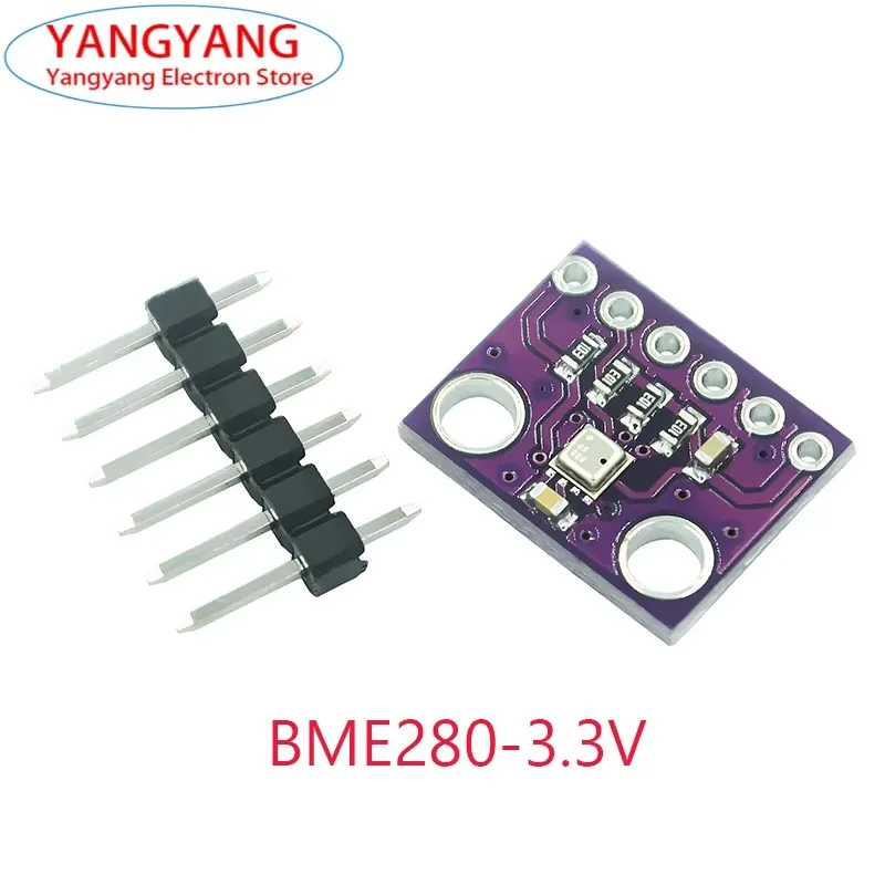 GY-BME280 3.3V 6Pin BMP280-3.3V Digital Sensor Temperature Humidity Barometric Pressure Module BME/P280 3.3V 12C SPI For Arduino