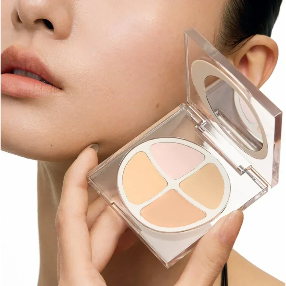 Joocyee Concealer 4-color Palette Facial Makeup Foundation Cream Invisible Pores Full Coverage Brighten Korean Makeup Cosmetics