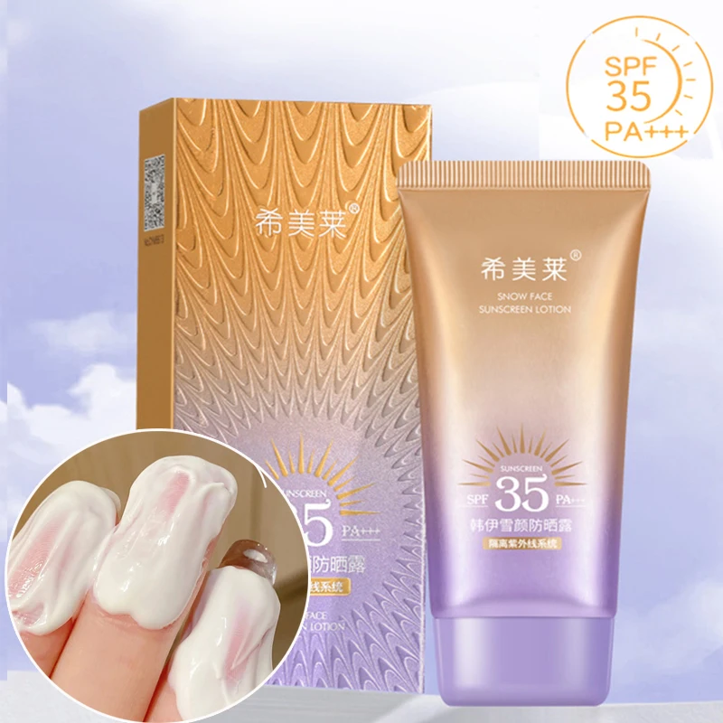 

Lasting Facial Body Sunscreen Waterproof Sun Cream Isolation Sunblock Skin Protective Cream Anti Sun Facial Protection Cream