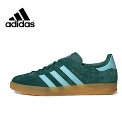 Adidas Original Men's and Women's shoes Shamrock GAZELLE INDOOR LOW Casual Shoes Fashionable and Breathable Shoes