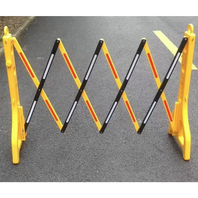 Plastic Expandable Safety Barrier Barricade Telescopic Guardrail Expandable Barrier