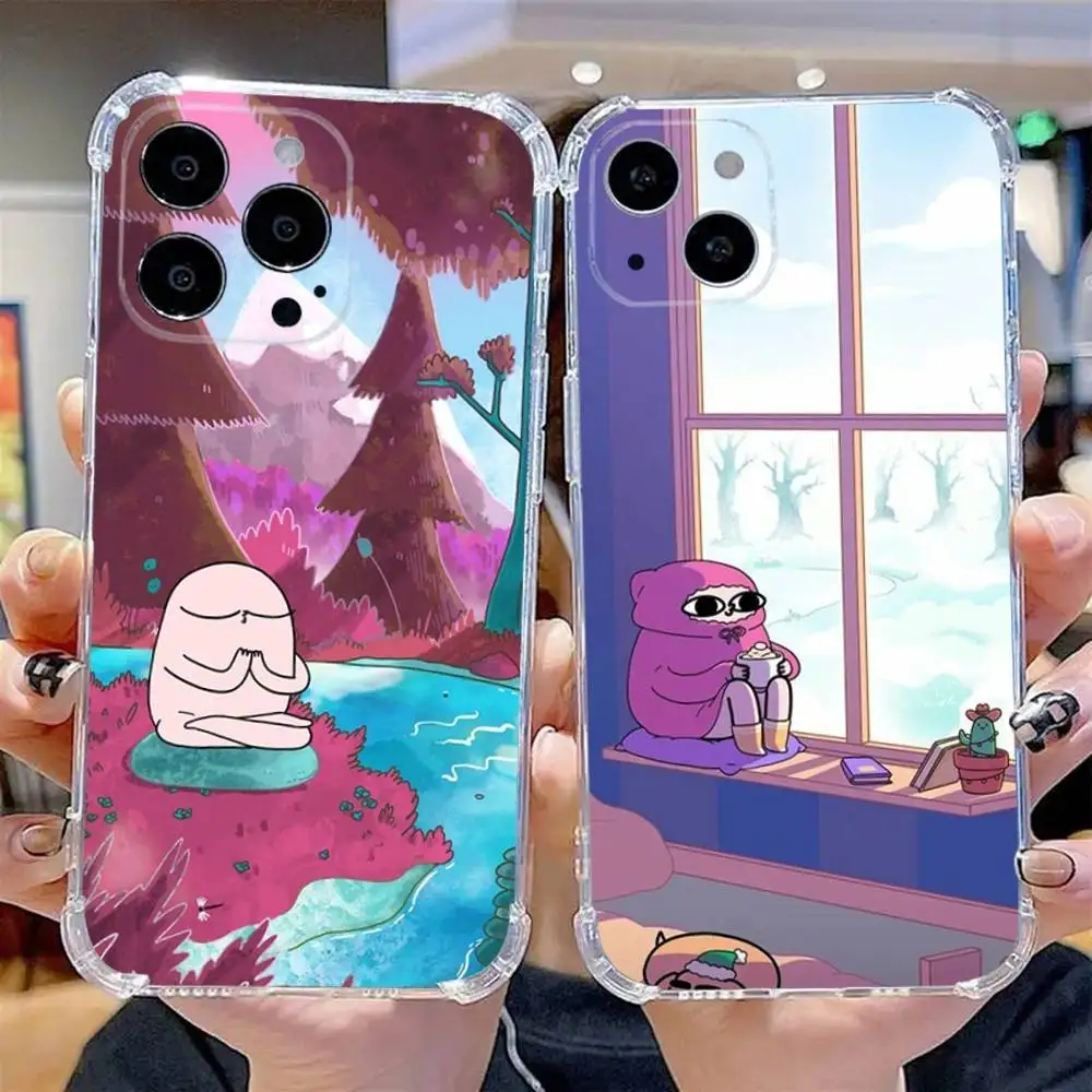 

Cute K-Ketnipz Phone Case For iPhone 16,15,14,13,12,11 Pro,Max,Plus,X,XS,XR,SE,Mini Transparent Silicone Soft
