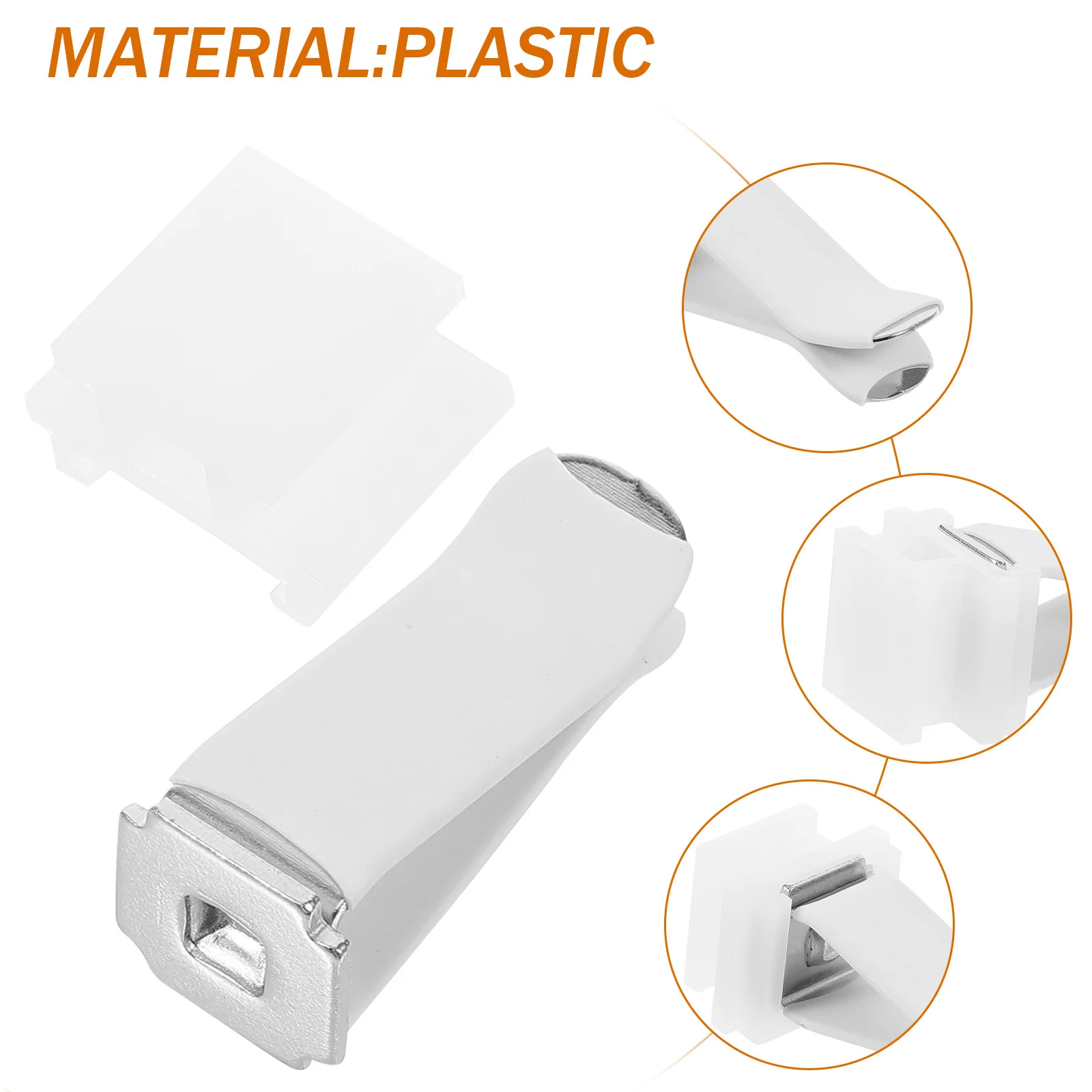 

20Pcs Car Air Vent Clips Square Head Flexible Auto Freshener Clip Compatible with Most Air Conditioner Vents Car Accessories