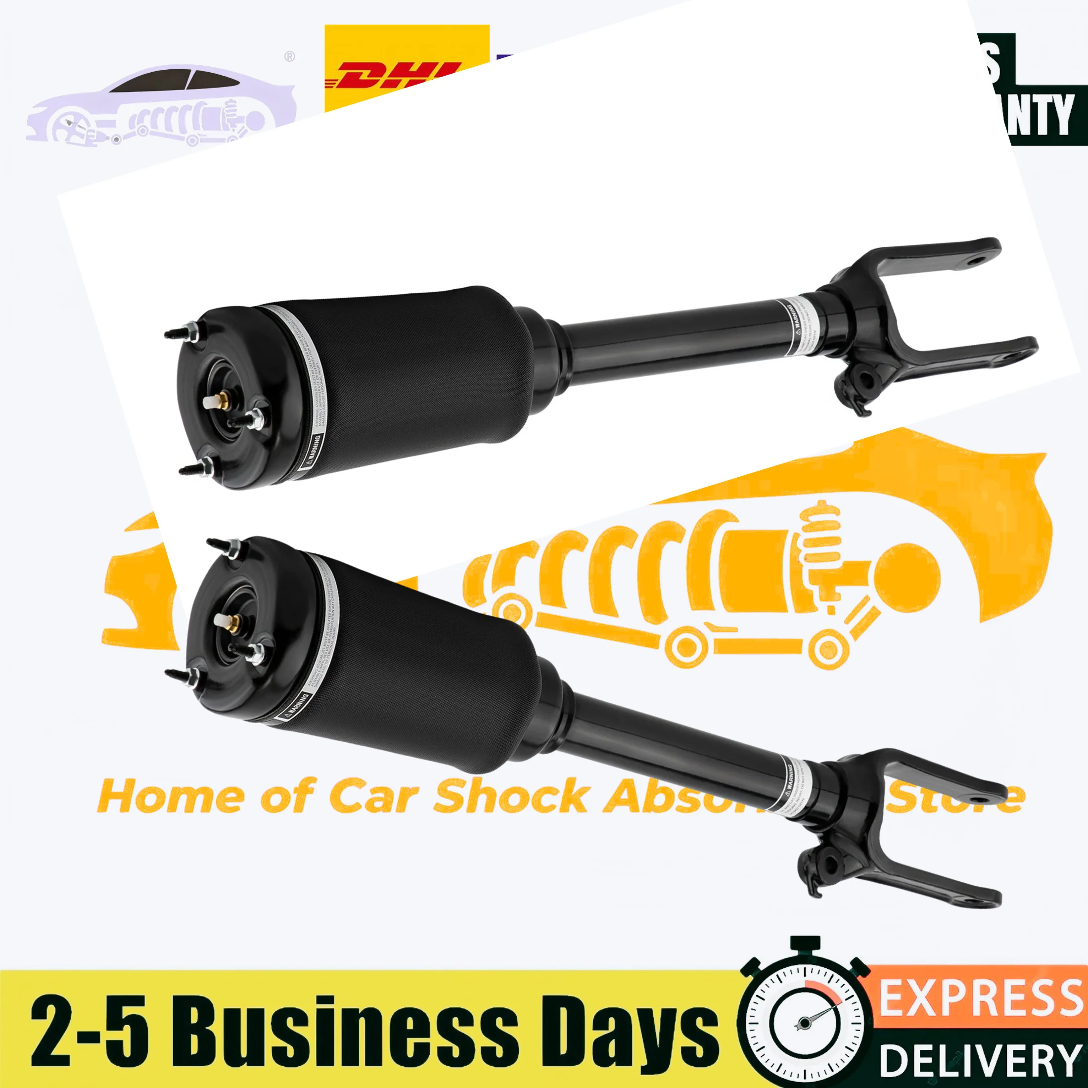 Par de Amortiguadores Delanteros de Suspensión Neumática sin ADS para Mercedes W164 X164 Clase ML GL ML400 450 350 GL320 350 450 500 2005-2012