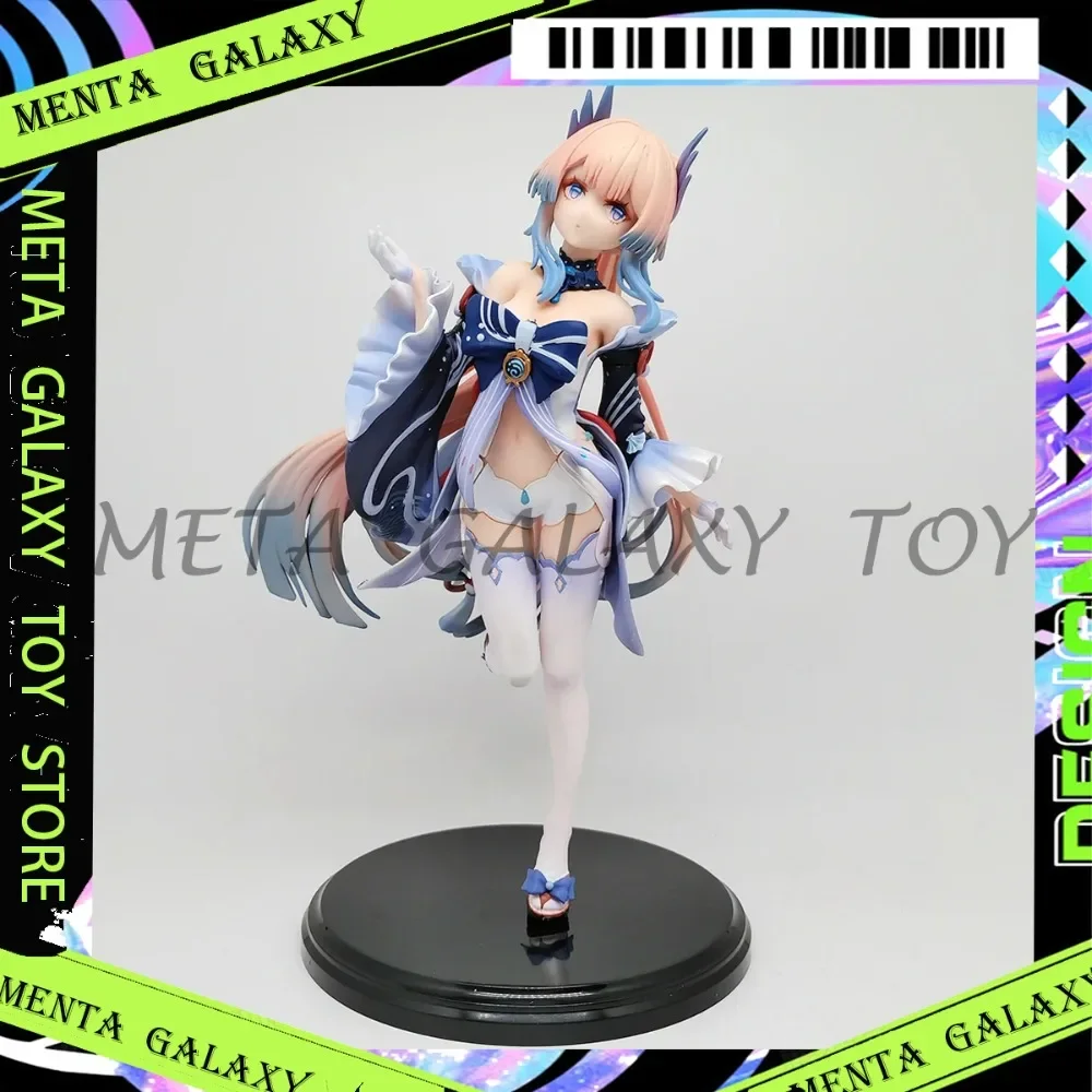 25cm Genshin Impact Figure Sangonomiya Kokomi Anime Girl PVC Action Figurine Toys GK Statue Game Collection Model Doll Gifts