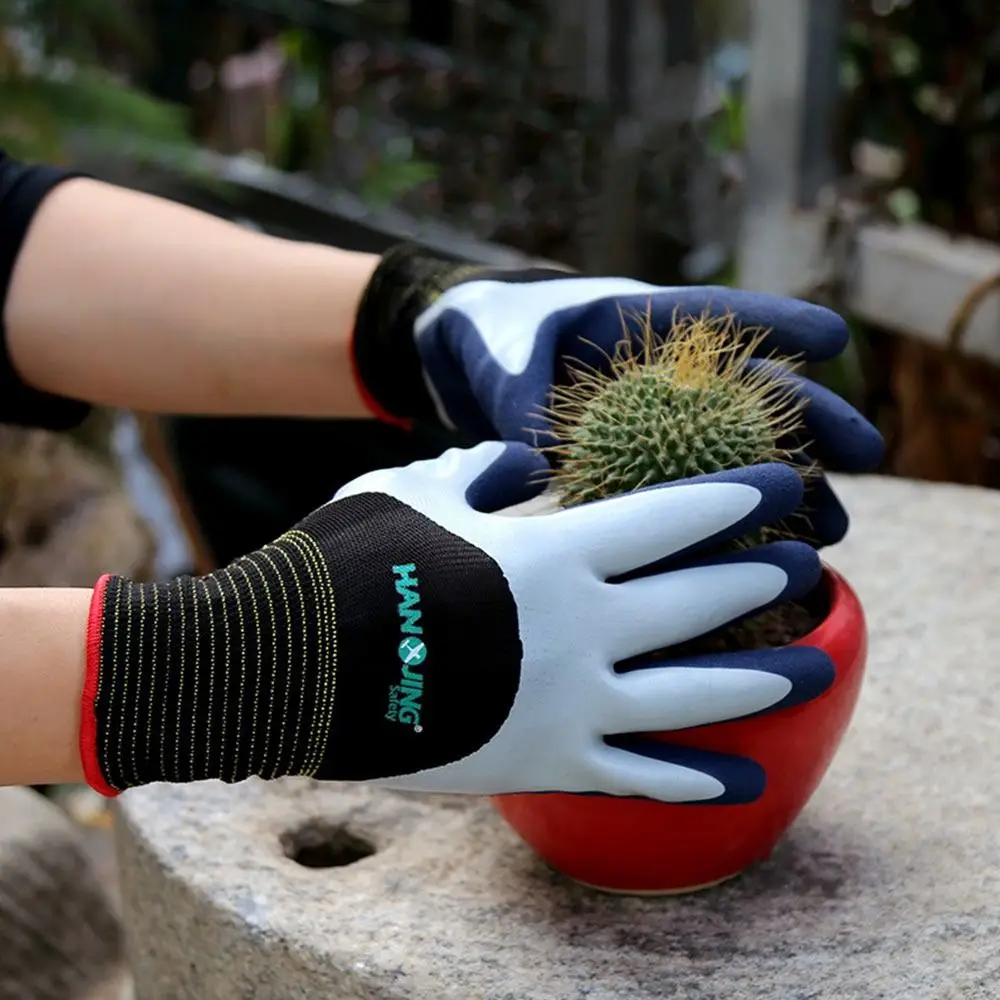 Tool Breathable Gardening Gloves Waterproof Working Latex Gloves Sting-Resistant Non-slip Planting Pruning Mitts Garden