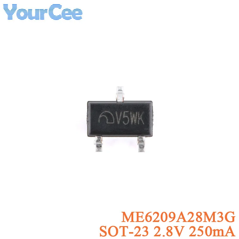 50Pcs ME6209A28M3G …