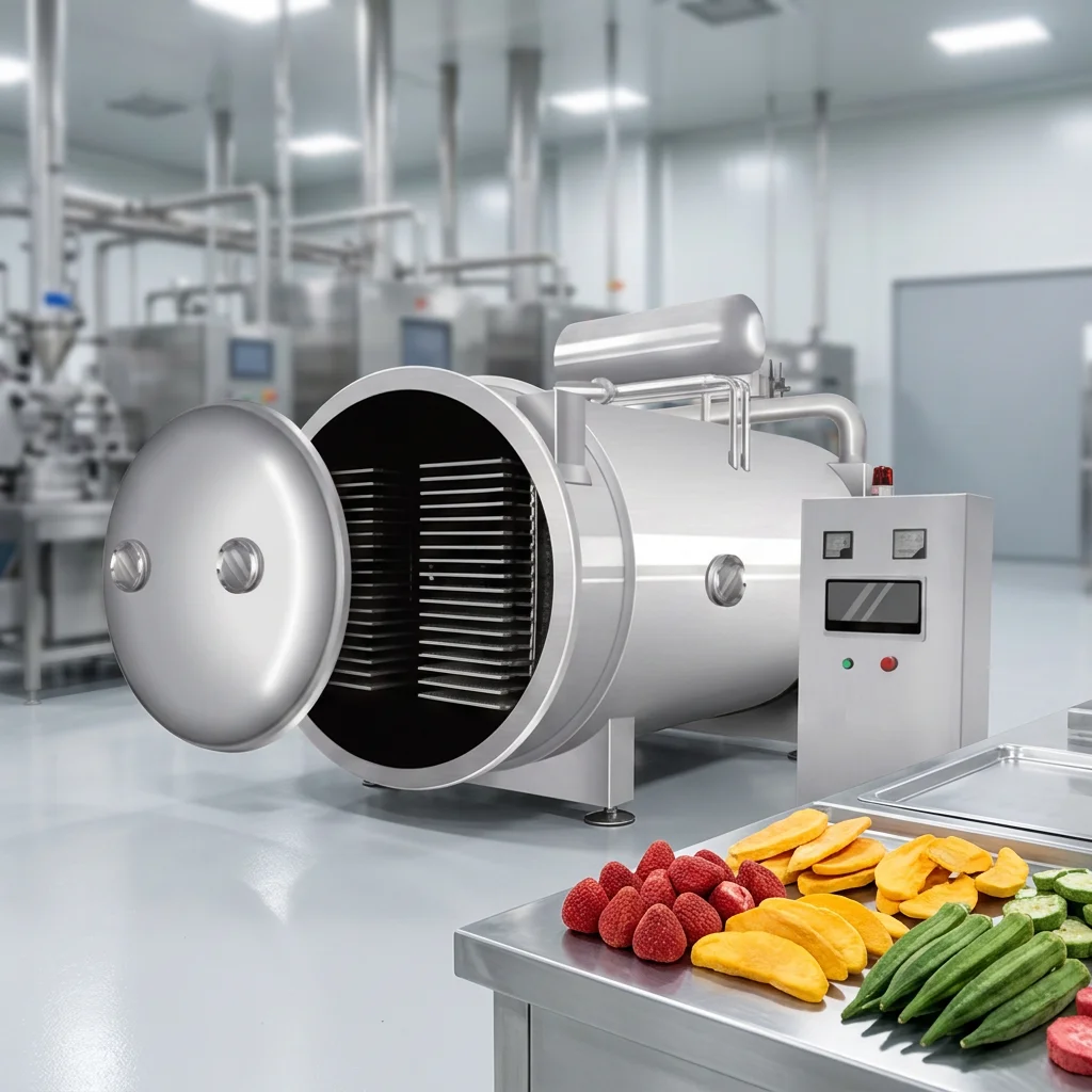 FL Freeze Dryer Industrial Heavy‑Duty Freeze Dryer For Seafood Factory Fish Fillet Shrimp Vacuum Dehydration Machine