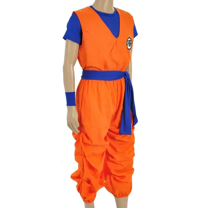 

⭕️⭐️⭕️Son Goku Cosplay Costume Kakarotto Suits Men Adult Orange Outfits Halloween Gifts⭐️⭕️⭐️