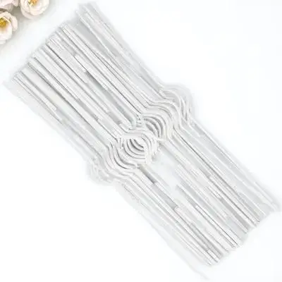

100Pcs Hanging Calendar Hooks Double Wire Binding Iron Calendar Binder for Calendars Banners Posters Easy Install No Tools