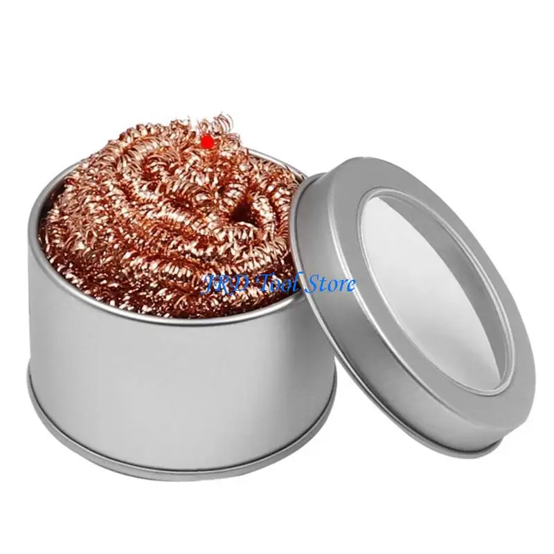 A2UD Solder Tip Besi Pembersih Kawat Tembaga Tip Stainless Steel Tip Cleaner Copper