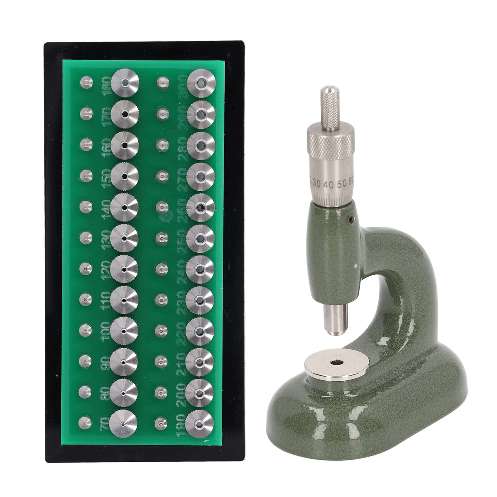 Aluminum Alloy Watch Case Closer Watch Repair Tool  with 48Pcs Dies Watchmaker Jewelling Tool