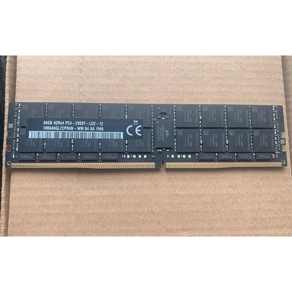 1PCS RAM 64GB 64G 4DRX4 DDR4 ECC REG PC4-2933Y LRDIMM For SK Hynix Memory High Quality