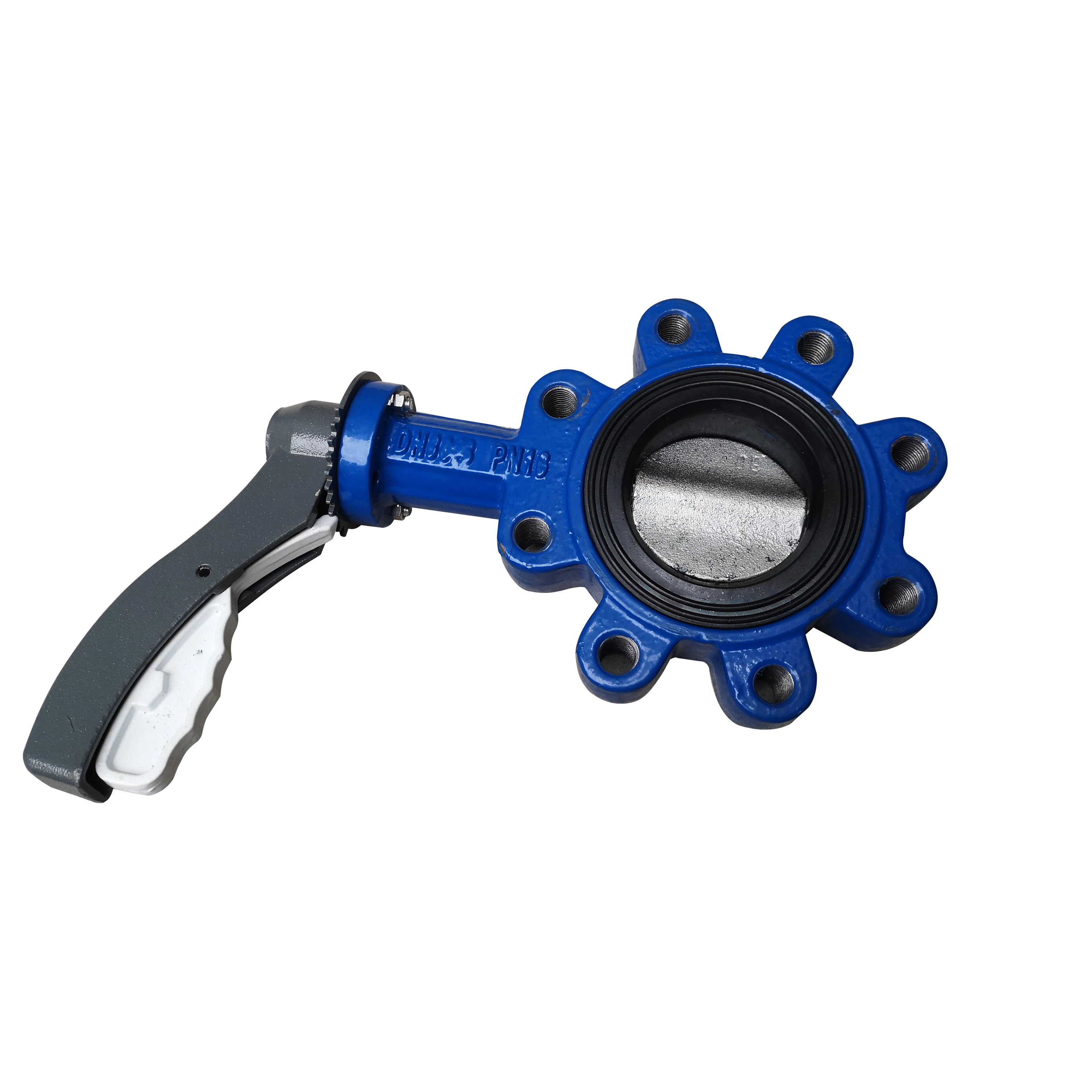 Cast Iron Plum 4 Inch China Supplier Manual Rubber Seal Ptfe Lined Dn50 Stainless Steel Wafer Lug Butterfly Valve