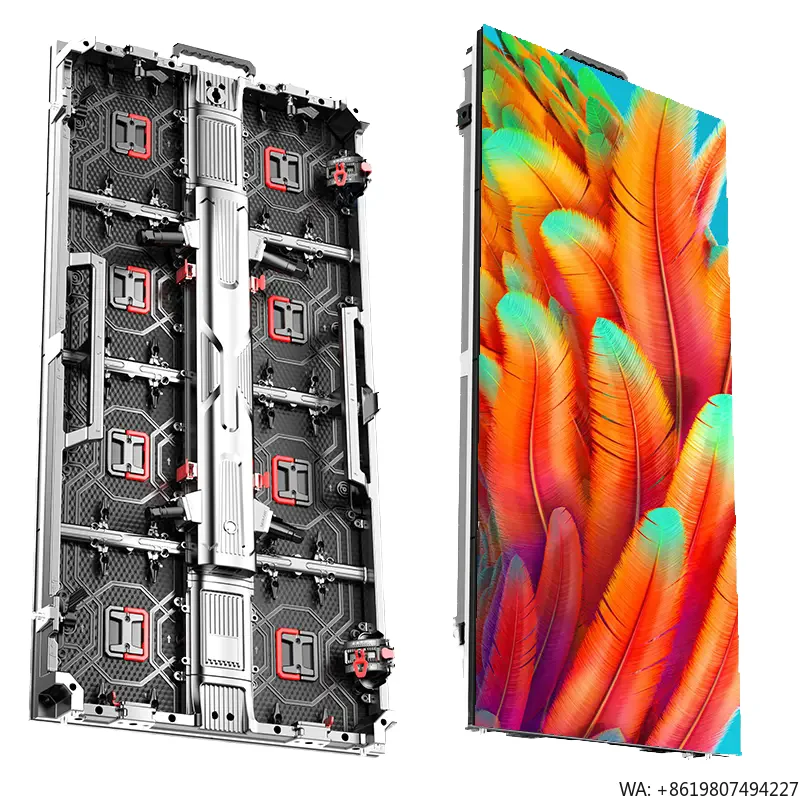 P3.91 7680Hz High Refresh Waterproof Outdoor Rental LED Display Screen Full Color LED Video Wall Panel for Stage Concert Events