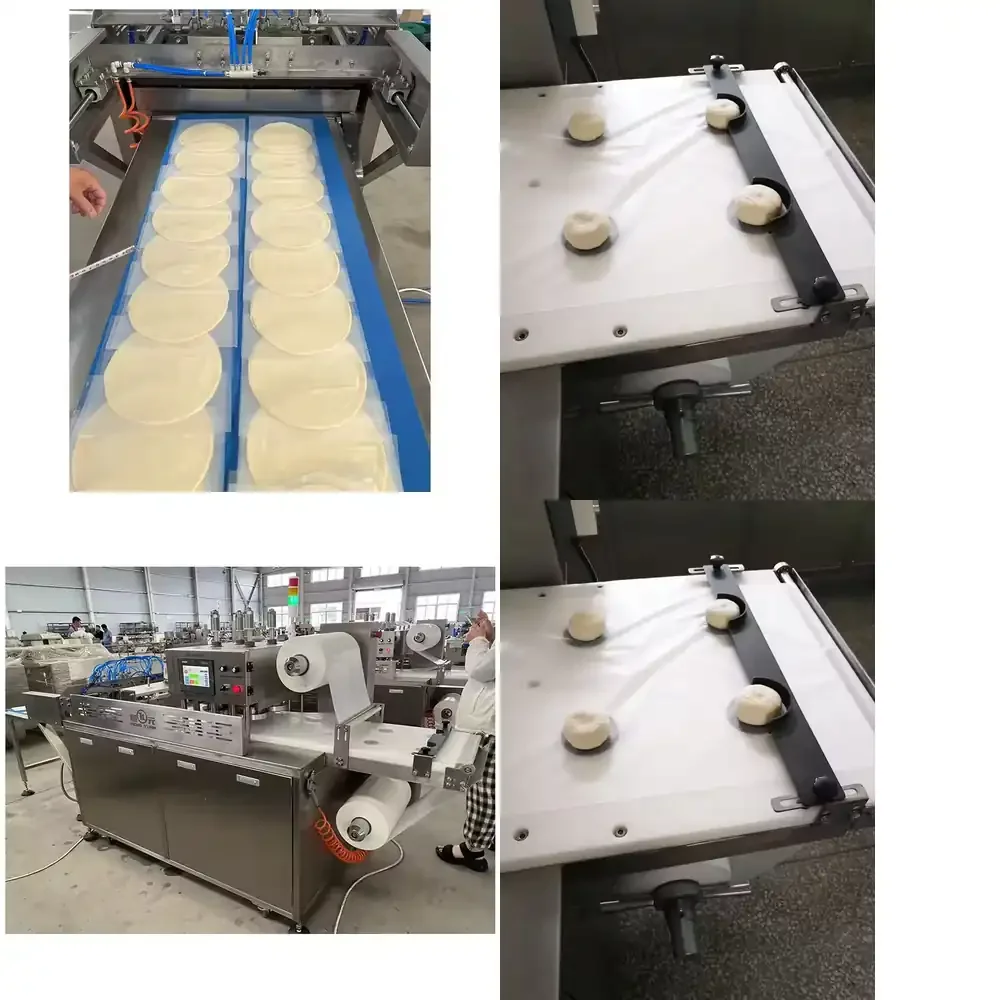 Automatic High Efficiency Tortilla Laminating Machine to Reduce Labor and Time in Food Processing Lines