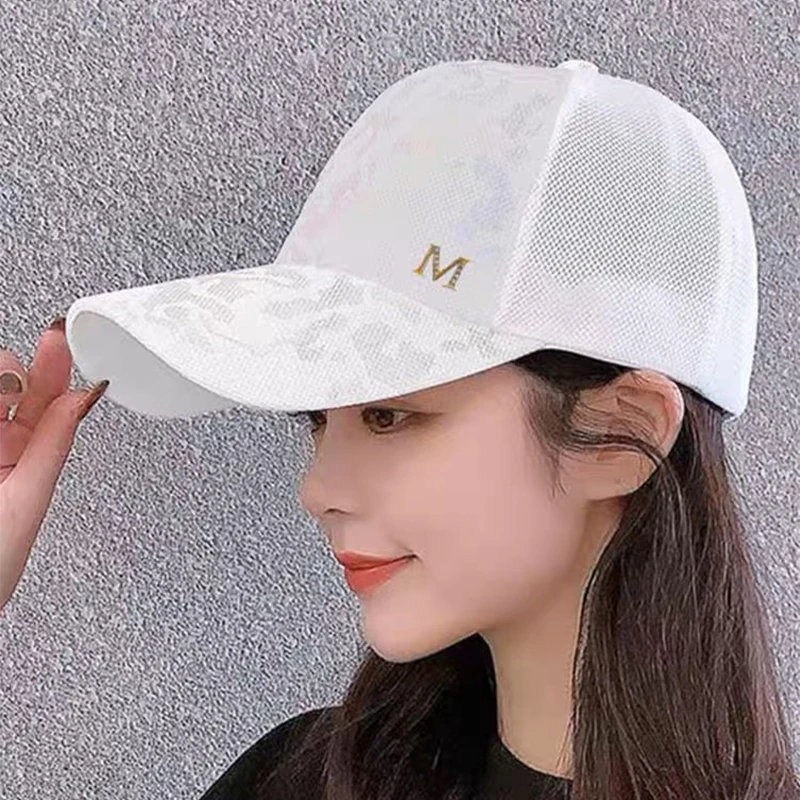 New Hip Hop Shiny Gradient Letter Streetwear Men Women Baseball Hats Cotton Cool Summer Fashion Breathable Sport Soft Kpop Caps