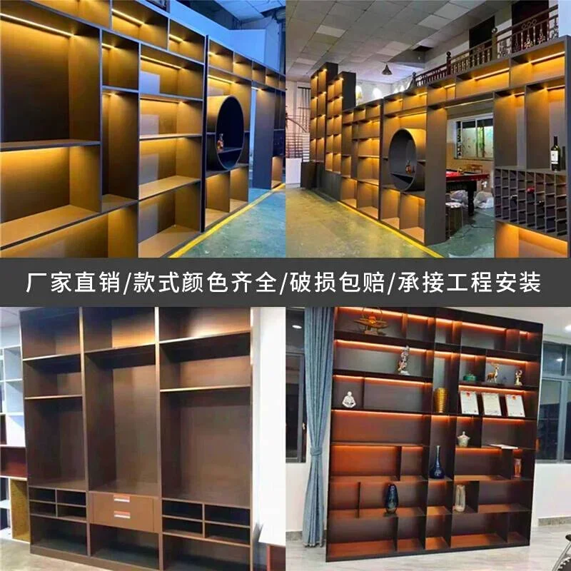 stainless steel metal laminate cabinet, wine cabinet, bathroom embedded niche