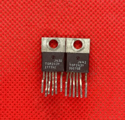 Used 10pcs TOP243YN TOP245YN TOP246YN TOP247YN TOP248YN TOP249YN TOP261YN TOP233YN TOP250YN TOP254YN TOP256YN TO-220 disassembly