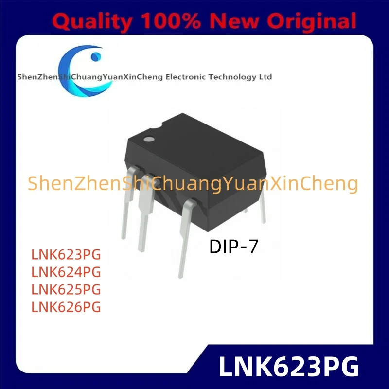 5/PCS New Original LNK623PG LNK624PG LNK625PG LNK626PG DIP7 LCD power management chip In Stock  IC OFFLINE SWITCH FLYBACK 8DIP