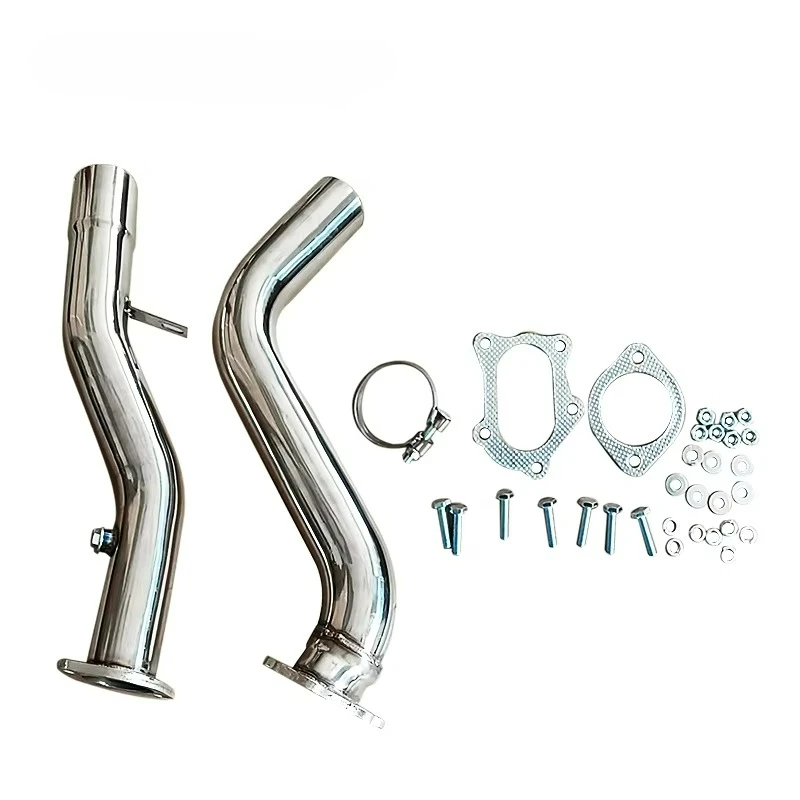 

Для SUBARU 02-07 Impreza WRX EJ205 EJ225 STi EJ257 2.0T 2.5T Турбо-даунпайп выхлопной системы 3 дюйма