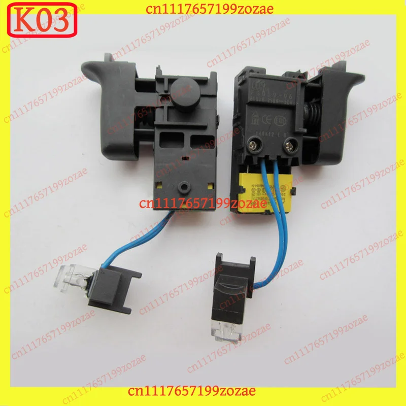 k3 Rotary Hammer Speed Control Switch, Compatible for Makita HR2470 HR2460 (with LED) Auto Parts