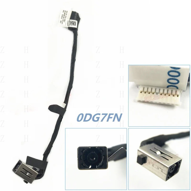 

Z OEM 0DG7FN DC Power Jack Connector Cable For Dell Inspiron Plus 7425 7420 2-IN-1