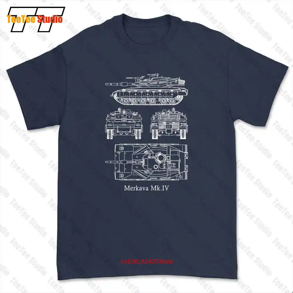 Battle Tank Merkava Mk Iv Military Israel Army World Of Tanks T-shirt Tee 7MPJ