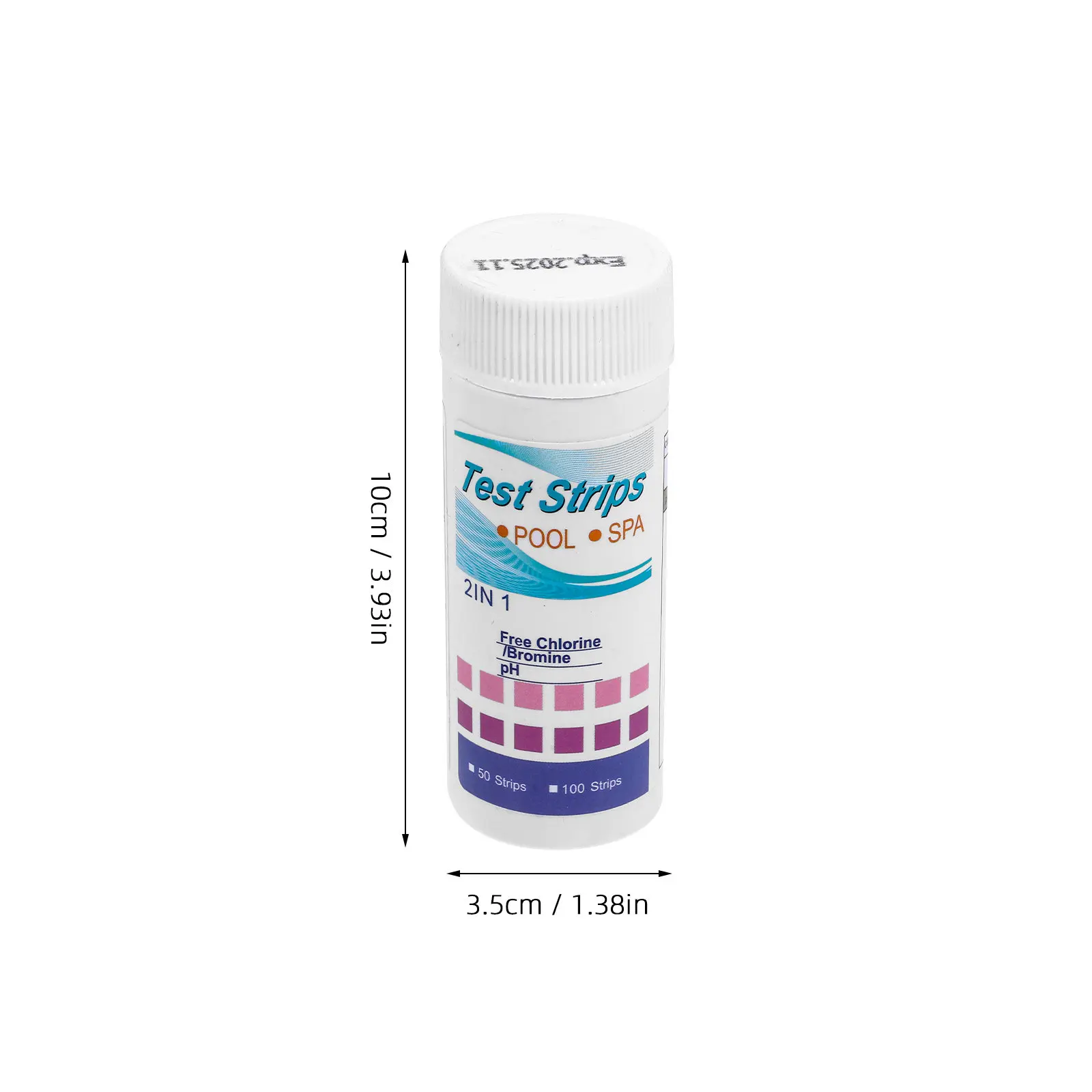 1Set Swimming Pool Water Quality Testing Strip Precise Fast Results Pool Test Paper PH Chlorine Hot Tub Test Strips Cost