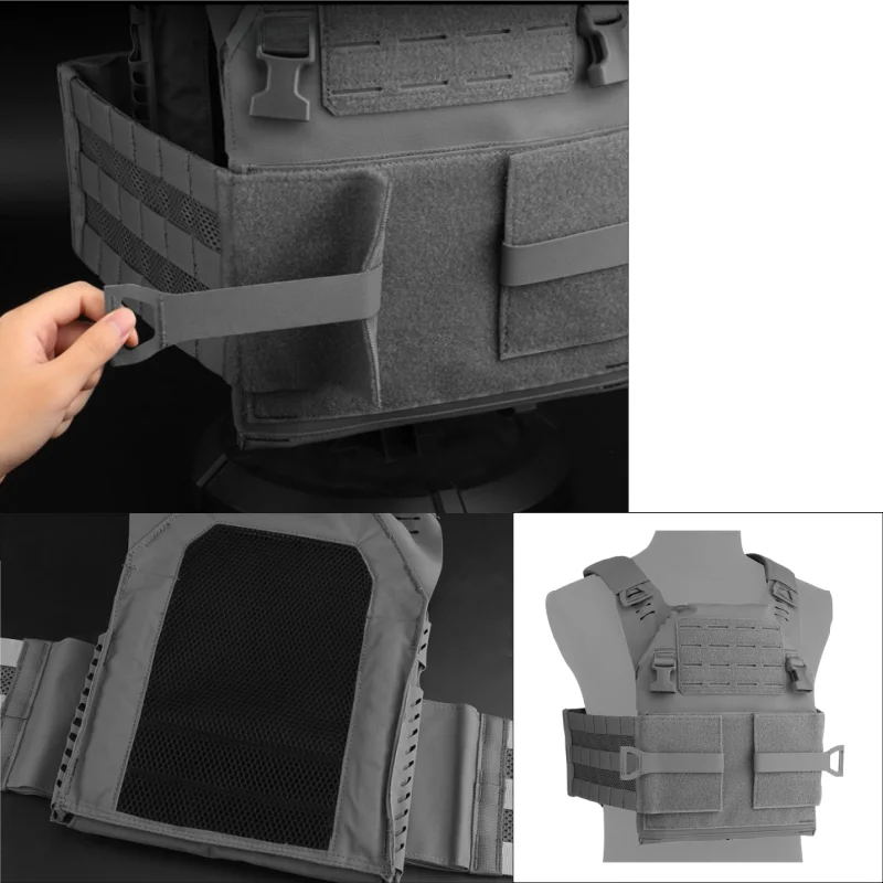 

Attacker Hunting Plate Carrier | Adjustable MOLLE Compatible Body Armor Vest | For Hunting Adventure Accessories