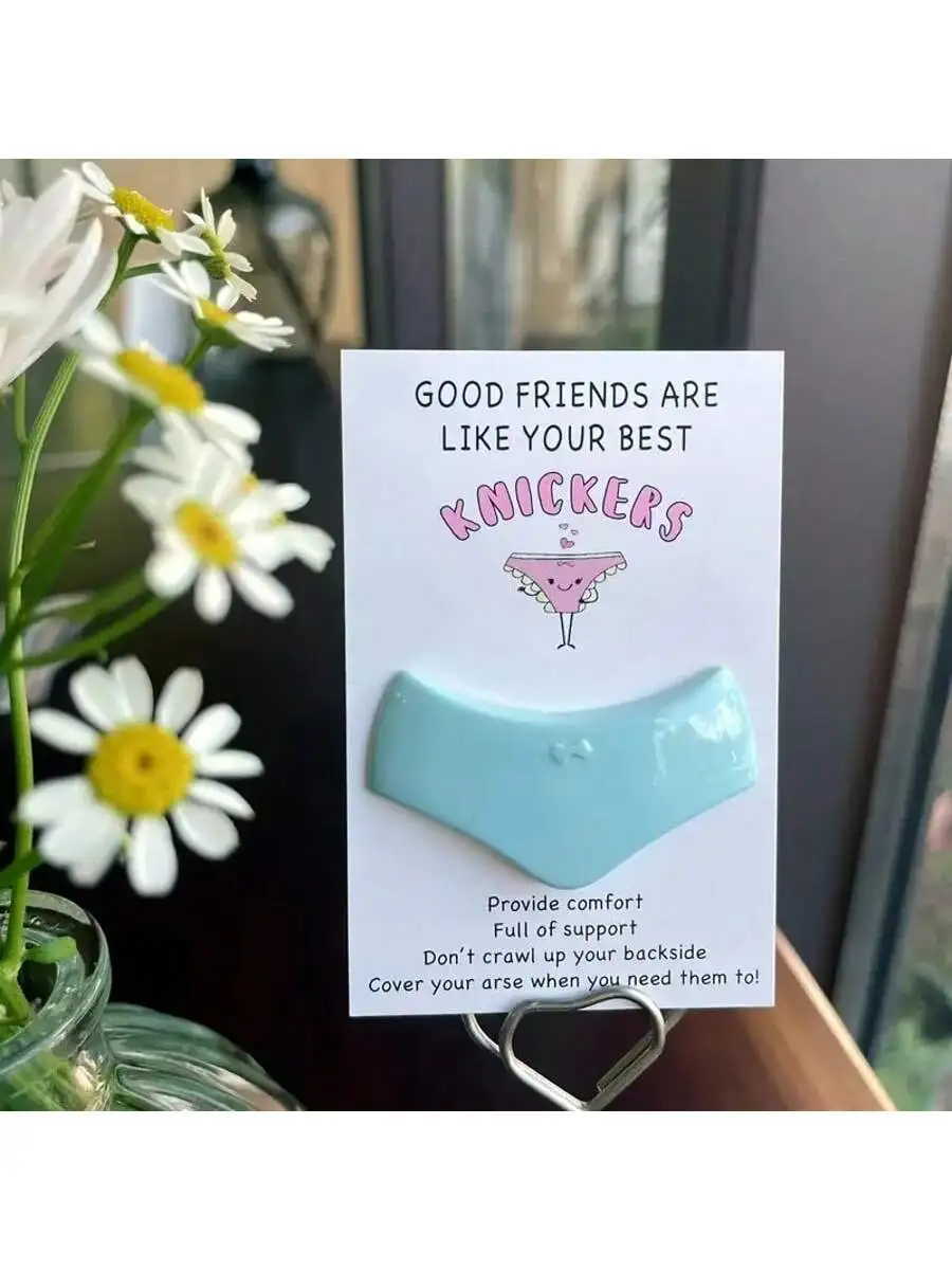 Beste Freunde sind wie Ihre Lieblingsunterwäsche: Taschenumarmungen bringen Komfort und Unterstützung – perfekte Geschenke für Freunde und Familie – Detail 5