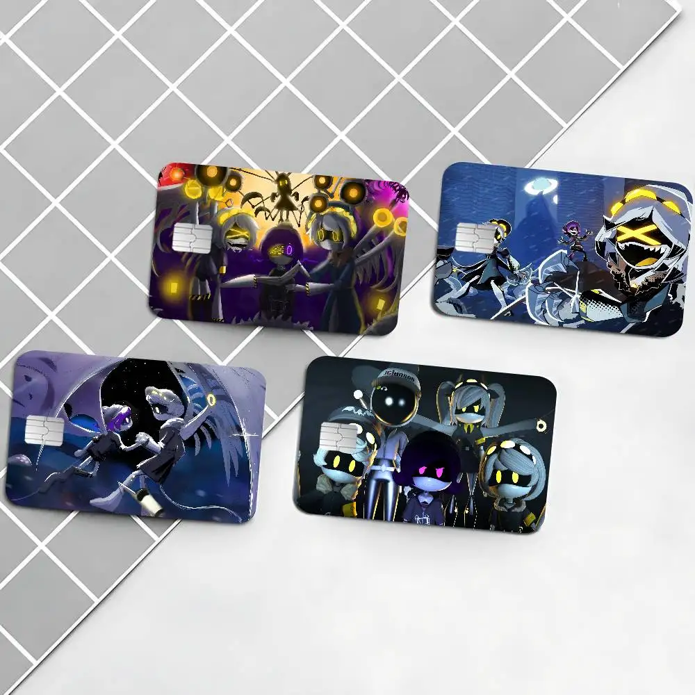 Cartoon Murder Drones Diy Credit Debit Card Sticker Party Sticker Decoration Waterproof Small Chip Card Skin Sticker