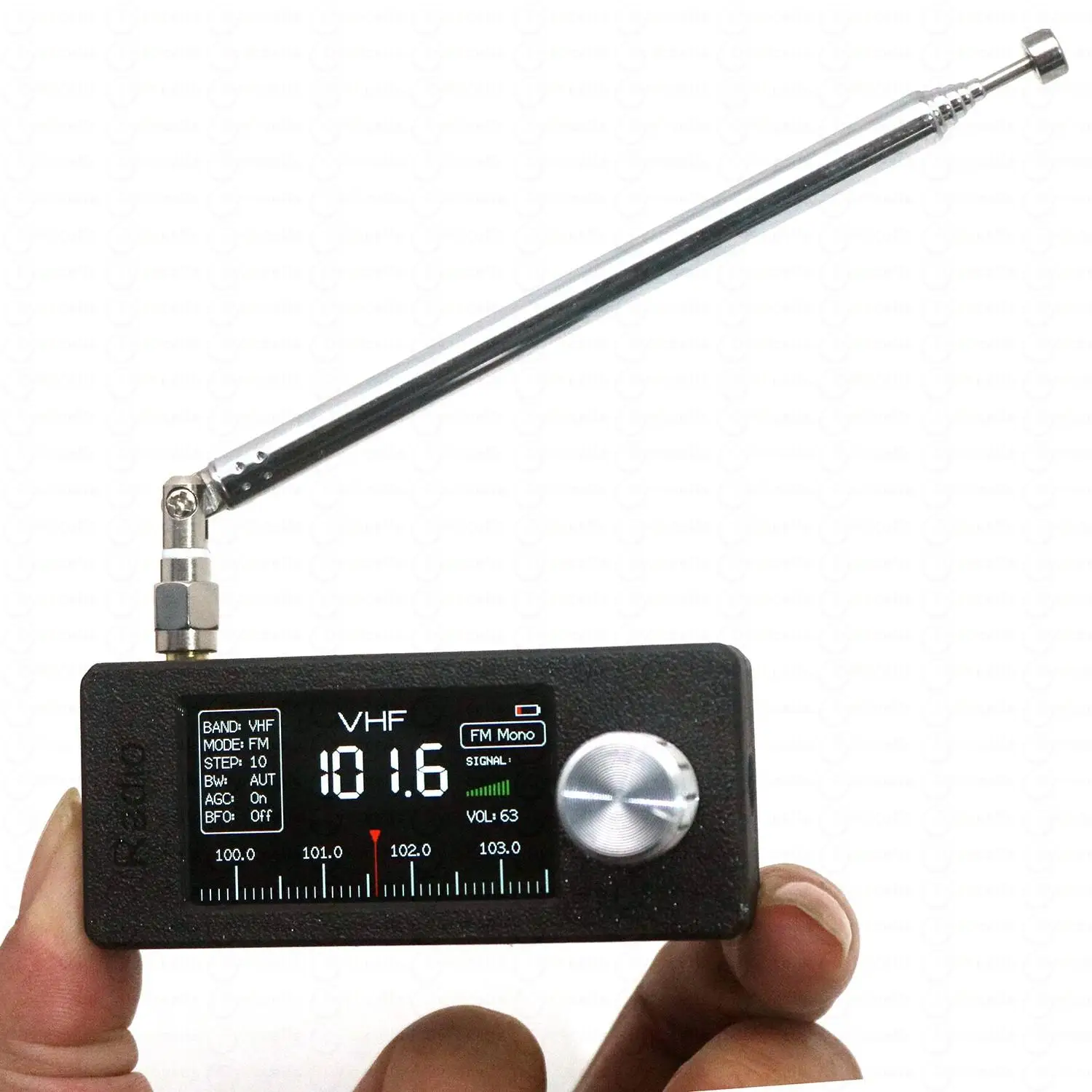 LCD Display SI4732 Full Band Radio Receiver AM/FM/SW/LW/ Broadcasts Listening FOR 0.5-108mhz Radio Signal Generator Transmitter