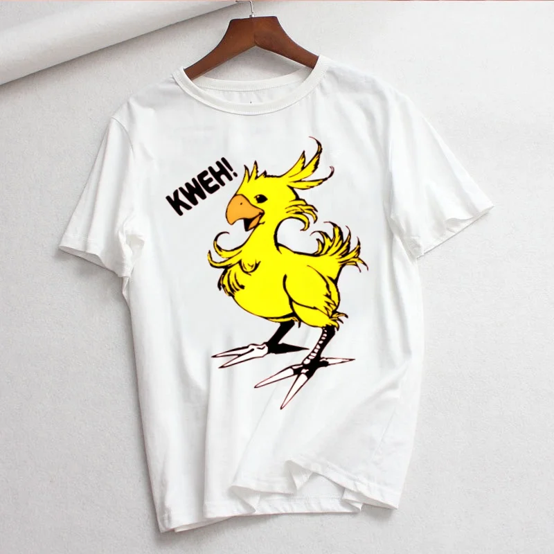 

FINAL FANTASY Running Legend Women Harajuku Tops Summer Tops Graphic Tees Women Kawaii T-shirt Clothes Girl T Shirt ,Drop