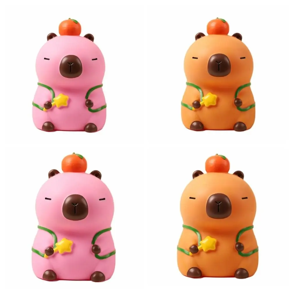 Spaartank Capybara Spaarpot Grote Capaciteit Model Capybara Spaarpotten Cartoon Collectible Capybara Kids Opbergdoos